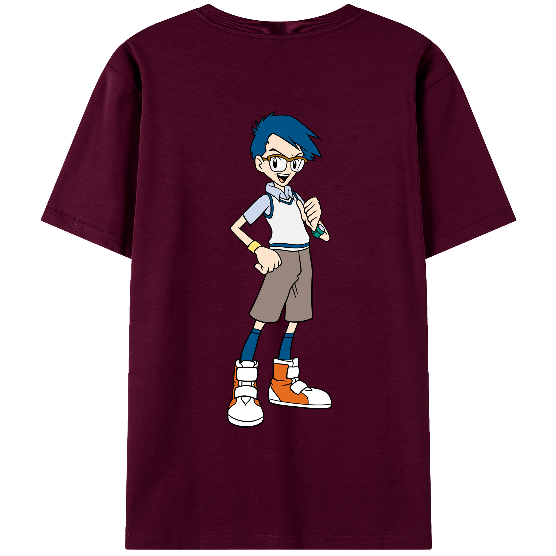 （画像用） Digimon デジタルモンスター/デジモン レディース半袖Tシャツ(バックプリント)